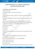 Giải bài tập Đại cương về phương trình SGK Đại số 10 (chi tiết, dễ hiểu)