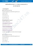 Giải bài tập Các tập hợp số Đại số 10 SGK (Sách giáo khoa)