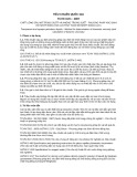 TCVN 3171:2007: Tiêu chuẩn Quốc gia [Mới nhất]