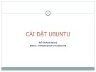Bài giảng Cài đặt Ubuntu
