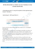 Hướng dẫn giải bài tập 1, 2, 3 trang 157 SGK Địa lí 10