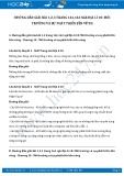 Hướng dẫn giải bài tập 1, 2, 3 trang 163 SGK Địa lí 10