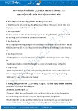 Hướng dẫn giải chi tiết bài 1, 2, 3, 4, 5, 6 trang 21 SGK Vật lý 12