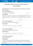 Hướng dẫn giải Vật lý 12 trang 45 SGK: Bài 1, 2, 3, 4, 5, 6, 7, 8