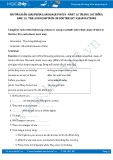 Hướng dẫn giải bài tập Language focus Unit 16 trang 181 Tiếng Anh 12