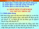 Bài giảng Xác xuất thống kê (Phần 2) - Chương 7: Kiểm định giả thuyết thống kê