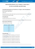 Hướng dẫn giải Toán 1 trang 175 SGK: Bài 1, 2, 3, 4, 5