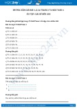 Hướng dẫn giải Toán 1 trang 174 SGK: Bài 1, 2, 3, 4 (chi tiết)