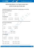 Hướng dẫn giải bài tập Toán 1 trang 130 SGK: Bài 1, 2, 3, 4