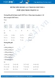 Hướng dẫn giải bài tập 1, 2, 3 trang 81 SGK Toán 1 (chi tiết)