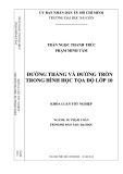Khóa luận tốt nghiệp: Đường thẳng và đường tròn trong Hình học tọa độ lớp 10