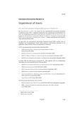 International Accounting Standard 36: Impairment of assets