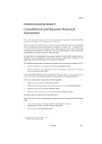 International Accounting Standard 27: Consolidated and separate financial statements