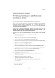 International Accounting Standard 37: Provisions, contingent liabilities and contingent assets