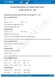 Hướng dẫn giải bài 1,2,3 trang 8 SGK Toán 2