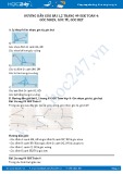 Giải bài góc nhọn, góc tù, góc bẹt SGK Toán 4