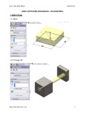 Lệnh Extruded Boss/Bass Solidworks: Hướng dẫn sử dụng chi tiết