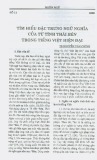 Đặc trưng ngữ nghĩa từ tình thái Bèn trong tiếng Việt hiện đại: Tìm hiểu chi tiết