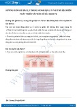 Giải bài tập Địa lí 9: Vai trò, đặc điểm phát triển và phân bố của dịch vụ SGK