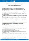 Giải bài tập Vùng Đông Nam Bộ (tiếp theo) SGK Địa lí 9 chuẩn nhất