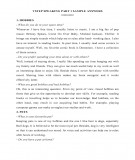VSTEP speaking part 1 sample answers