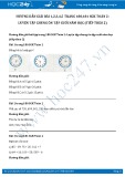 Giải bài tập Luyện tập chung ôn tập cuối năm học (tiếp theo 2) SGK Toán 2