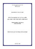 Tóm tắt luận văn Thạc sỹ Luật học: Xét xử sơ thẩm các vụ án ly hôn qua thực tiễn tỉnh Thửa Thiên Huế