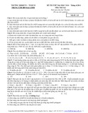 Đề thi thử Đại học 2014 môn Sinh học (Mã đề 123)
