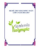 Bộ đề thi Violympic Toán lớp 6 năm 2016-2017: Tuyển tập đề thi hay