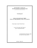 Luận văn Thạc sĩ: Giải pháp hoàn thiện công tác thẩm định dự án đầu tư xây dựng