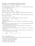 Đề kiểm tra Vật lý lớp 9 chương 1 (1 tiết) - [Kèm đáp án/mới nhất]