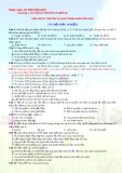 Tổng hợp bài tập trắc nghiệm Sinh học lớp 12