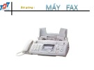 Máy fax: Bài giảng Thiết bị và cáp viễn thông - Bài 5