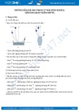 Giải bài Thực hành Cắm hoa dạng thẳng đứng SGK Công nghệ 6