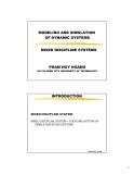 Mô hình hóa và mô phỏng hệ thống động: Pham Huy Hoang