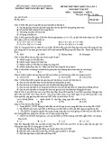 Đề thi thử THPT Quốc gia lần 1 môn Sinh học năm 2017 - THPT Nguyễn Đức Thuận - Mã đề 485