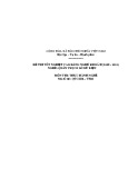Đề thi Quản trị cơ sở dữ liệu: Tốt nghiệp cao đẳng nghề khoá II (2008-2011), môn thực hành nghề, mã đề QTCSDL-TH43