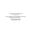Đề thi Quản trị cơ sở dữ liệu: Tốt nghiệp cao đẳng nghề khóa II (2008-2011), môn thực hành, mã đề QTCSDL-TH23