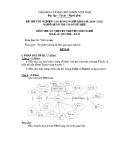 Đề thi Quản trị cơ sở dữ liệu: tốt nghiệp cao đẳng nghề, lý thuyết nghề (2008-2011) - Mã đề QTCSDL-LT11