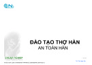 An Toàn Hàn: Bài Giảng Đào Tạo Thợ Hàn Chi Tiết