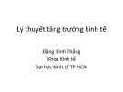 Bài giảng Lý thuyết tăng trưởng kinh tế [mới nhất]