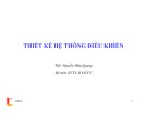 Bài giảng Thiết kế hệ thống điều khiển [mới nhất]