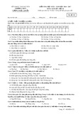 Đề kiểm tra HK 2 môn Lịch sử 10 năm 2017 - THPT Lương Ngọc Quyến - Mã đề 132