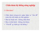 Bài giảng Chẩn đoán hệ thống nông nghiệp