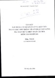 Tập huấn cán bộ Quản lí và giáo viên trung học phổ thông về kĩ thuật xây dựng ma trận đề và biên soạn câu hỏi kiểm tra đánh giá môn Toán