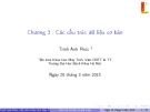 Bài giảng Cấu trúc dữ liệu và thuật toán: Chương 3 [Mới nhất]