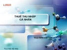 Bài giảng Thuế chương 8: Th.S Trần Hải Hiệp (Chi Tiết)