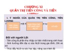 Bài giảng Quản trị nhân lực nâng cao: Chương 11 - TS. Nguyễn Tiến Mạnh