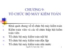 Bài giảng Kiểm toán cơ bản: Chương 9 -  Th.S. Nguyễn Thị Thanh Diệp