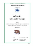 Chính sách quản trị nhân sự và hoạch định chiến lược kinh doanh của Tập đoàn Microsoft: Tiểu luận chi tiết